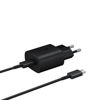 25W Travel Adapter - C to C Cable - Black