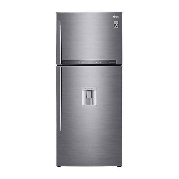 LG Refrigerator Linear Compressor 509L - Silver - GN-F722HLHL