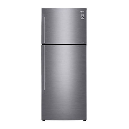 ثلاجة ال جي سعة 478 لتر - لون سيلفر - GN-C622HQCL LG Refrigerator Linear Compressor 478L - Silver - GN-C622HQCL