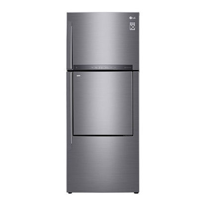 LG Refrigerator Linear Compressor 445L - Silver - GC-A602HLHU