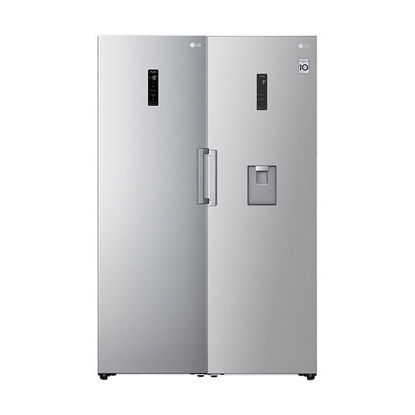 LG Refrigerator & Freezer Twins 708L - Stanless steel - GC-B414ELFM & GC-F411ELDM
