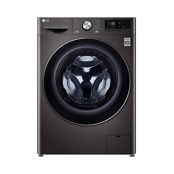 LG Vivace Washing Machine 10.5 Kg & 7 Kg dryer - Black - F4V9RCP2E