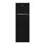 Beko Refrigerator No Frost 2 Doors 314L - Black - RDNE340K22B