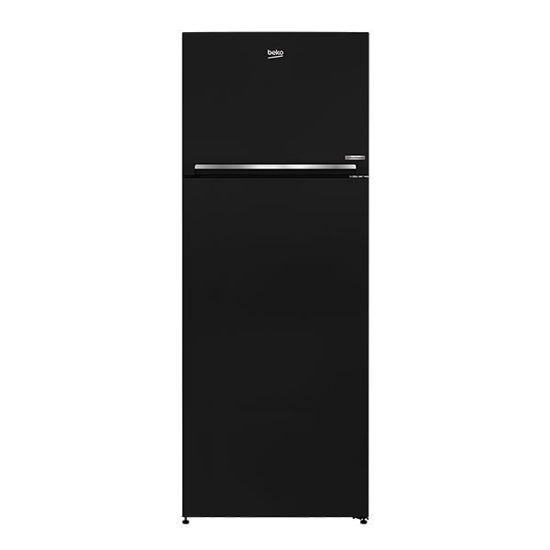 Beko Refrigerator No Frost 2 Doors 408L - Black - RDNE448M20B