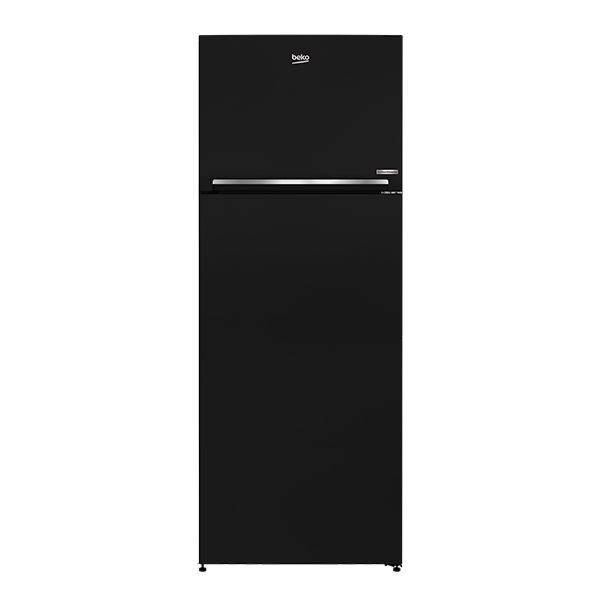 Beko Refrigerator No Frost 2 Doors 408L - Black - RDNE448M20B