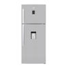 Beko Refrigerator No Frost 2 Doors 530L With Dispenser - Stainless Steel - DN153720DX