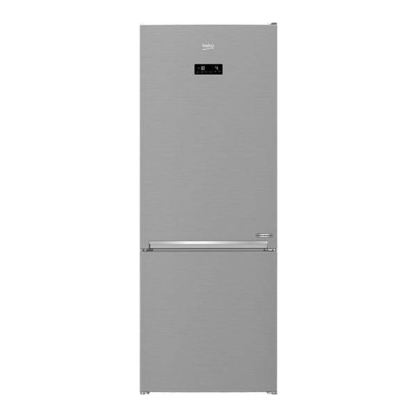 Beko Combi Refrigerator No Frost 2 Doors 501L - Stainless Steel - RCNE560E35ZXP