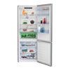 Beko Combi Refrigerator No Frost 2 Doors 501L - Stainless Steel - RCNE560E35ZXP