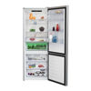 Beko Combi Refrigerator No Frost 2 Doors 501L - Black Glass - RCNE560E35ZGB