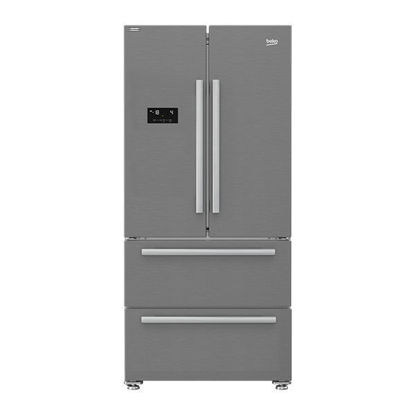 Beko Refrigerator No Frost 2 Doors + 2 Drawers 539L - Stainless Steel - GNE60500X