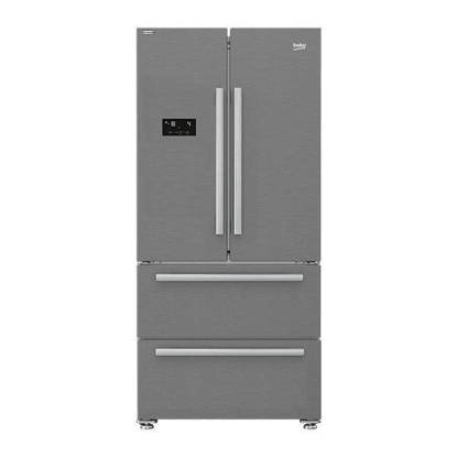 Beko Refrigerator No Frost 2 Doors + 2 Drawers 635 - Stainless Steel - GNE60500X