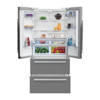 Beko Refrigerator No Frost 2 Doors + 2 Drawers 635 - Stainless Steel - GNE60500X