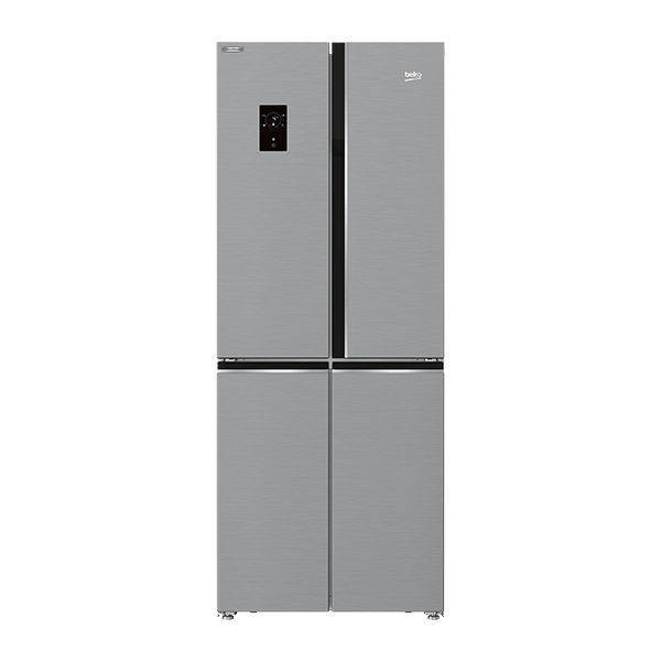 Beko Refrigerator No Frost 4 Doors 450L - Stainless Steel Harvest Fresh - GNE480E20ZXPH