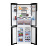 Beko Refrigerator No Frost 4 Doors 450L - Black HarvestFresh - GNE480E20ZBH