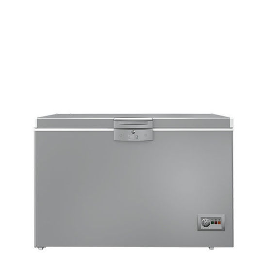 Beko Chest Freezer 375L Defrost - Silver - HSA40500S