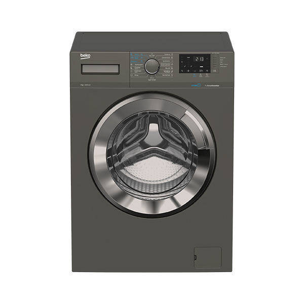 Beko Washing Machine 7Kg Digital Inverter Steam - Silver - WTV 7512 XMCI