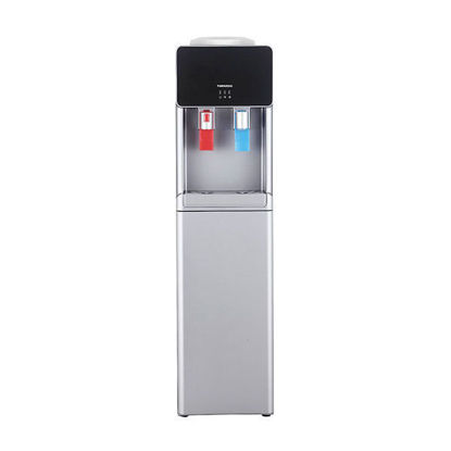 TORNADO Water Dispenser, 2 Faucets, Silver - WDM-H45ASE-S