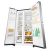 LG Refrigerator 2 Doors Side By Side 647L - Silver - GC-B247SLUV