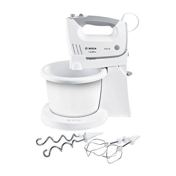 Bosch ErgoMixx Stand Mixer 450 Watt - White - MFQ36460