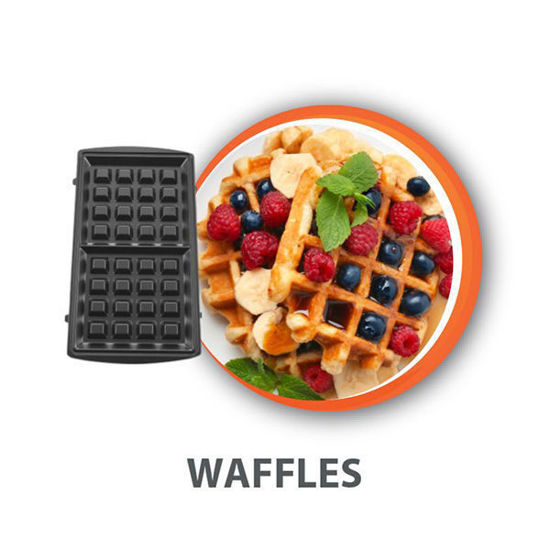 ElIraqi Company Mienta Sandwich Maker 2 in 1 750 Watt SM27809A