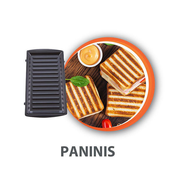 ElIraqi Company Mienta Sandwich Maker 2 in 1 750 Watt SM27809A