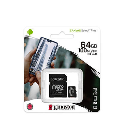 Picture of Kingston Memory Card 64 GB - SDCS2/64GBUPC