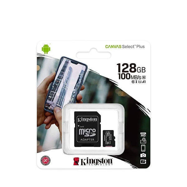 Kingston Memory Card 128 GB - SDCS2/128GBUPC