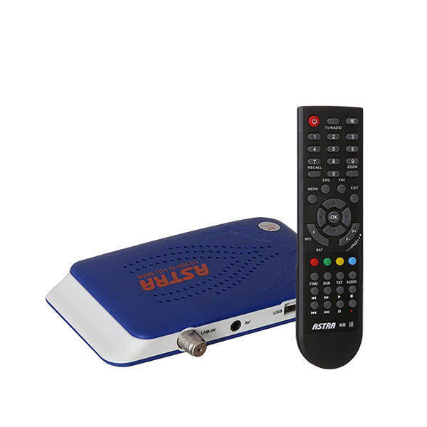 Astra Receiver Mini Full HD Satellite Blue - 10300G