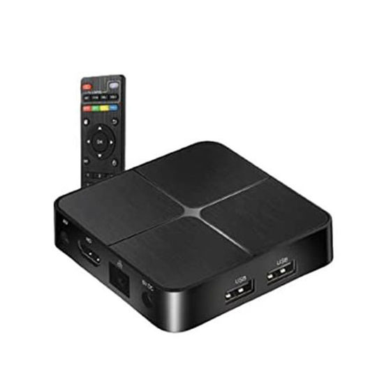 Zero TV Box 4K Ultra HD Smart Android - 2g Ram /16g Rom - Black - ZR200