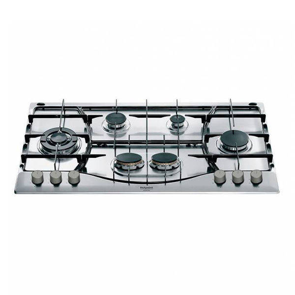 ARISTON BUILT-IN GAS HOB 90CM 6 BURNERS STAINLESS - PHN 962 TS/IX/A