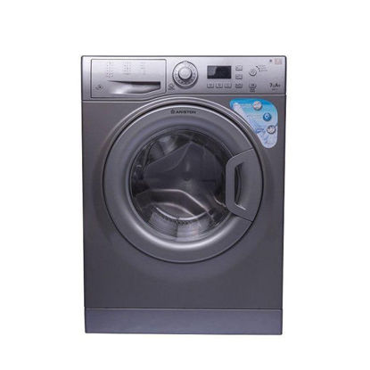 Ariston Front Loading Washing Machine 7 KG, Silver - WMG721SEX