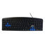 Zero Keyboard USB Multimedia Black - ZR-2608