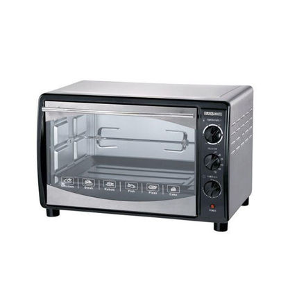 Picture of Black and White Electric Oven Turbo with Grill 42 Liter Black - B42