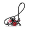 Black & Decker 1600 W Bagless Cyclonic Canister Vacuum Cleaner, Black/Red - VM1680-B5