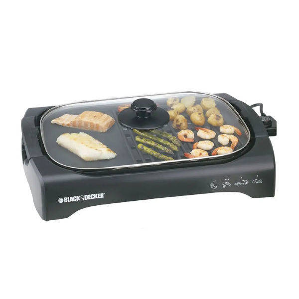 BLACK & DECKER LIFESTYLE HEALTH GRILL 2200 WATT BLACK - LGM70