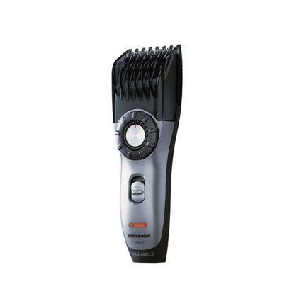 صورة ماكينة تهذيب الشعر واللحية للاستخدام الرطب والجاف من باناسونيك سلفر  - ER217