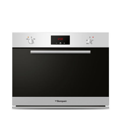 Picture of BOMPANI BUILT-IN GAS OVEN 75CM WITH GAS GRILL 89 L Stainless Steel - BO243YX/L