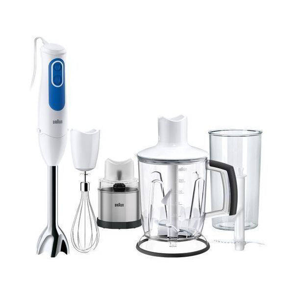 Braun MultiQuick 3 Hand Blender 700 Watt White/Blue - MQ 3048