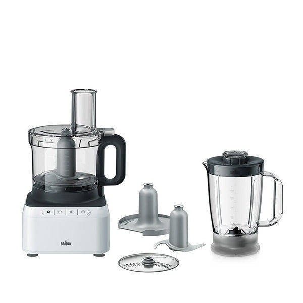 Braun PureEase Food Processor 800 Watt White - FP3131