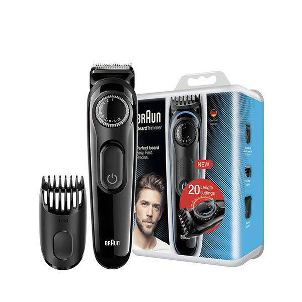 Braun Series 3 Wet and Dry Shaver, Grey - BT3000