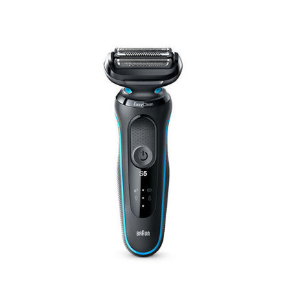 Picture of Braun Series 5 EasyClean Wet & Dry Shaver, Blue Black - M1000s