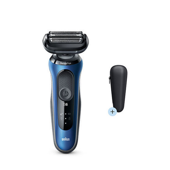Braun Series 6 SensoFlex Wet & Dry Shaver, Blue Black - B1000s
