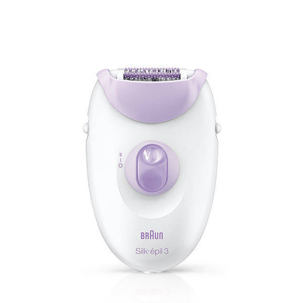 Braun Silk-épil 3 Soft Perfection Epilator  White / Mauve - SE 3170