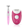 Braun Silk-épil 3 Epilator For Women, Raspberry Pink - SE3420