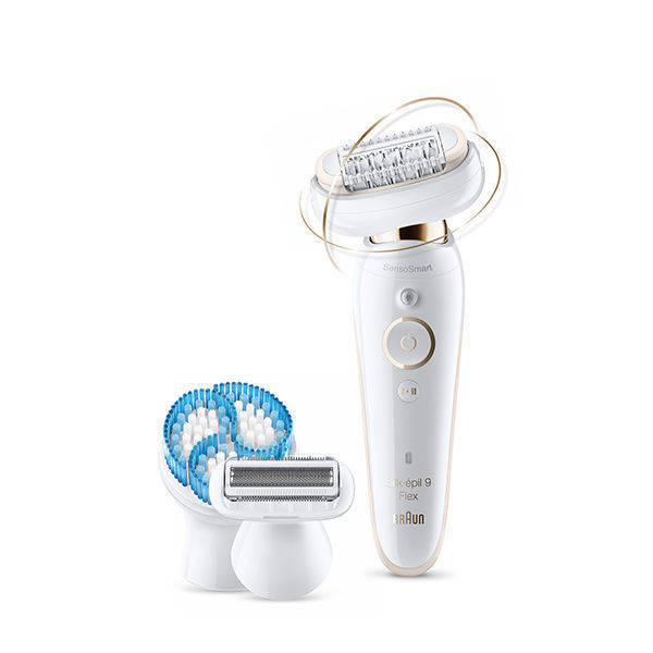 Braun Silk-épil 9 Flex 3D Wet & Dry Epilator With 6 Extras - SES9010