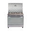 Royal Gas Cooker Light Cast  5 Burners 60*80 cm With Fan Stainless Steel - 2010278