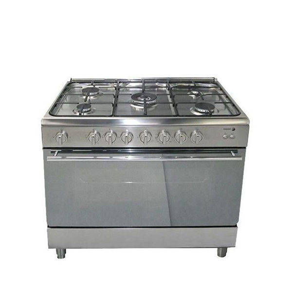FAGOR GAS COOKER 5 BURNER 90*60 CM  STAINLESS STEEL - 5CF-990