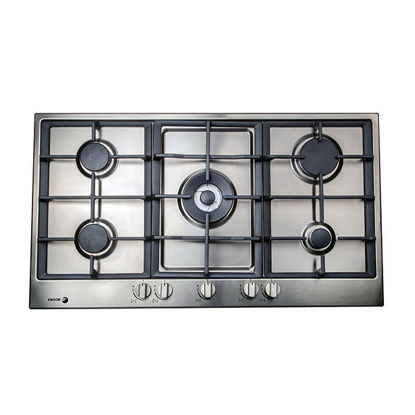 Picture of FAGOR GAS HOB BUILT-IN 5 BURNERS 90 CM Stainless steel - 5FI-95PGLSTXA
