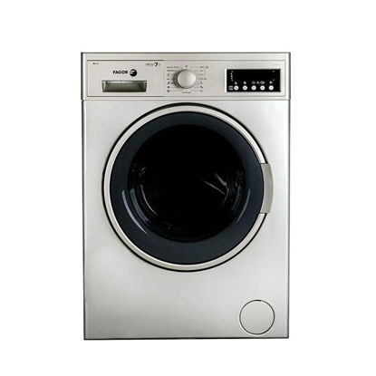 غسالة ملابس فاجور تحميل أمامي 7 كيلو فضي - FE-7212BX Fagor Front Loading Washing Machine 7 kg Silver - FE-7212BX