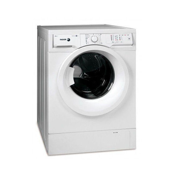 Fagor Front Loading Washing Machine 8 KG White - FE812